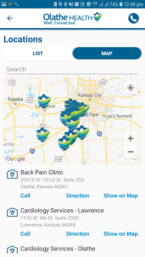 Olathe Health Screenshot