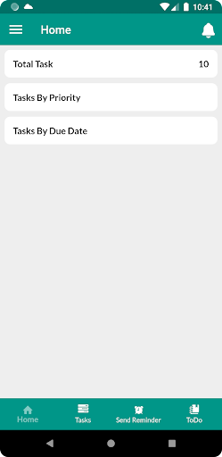 Daily Task Reminder Screen 3