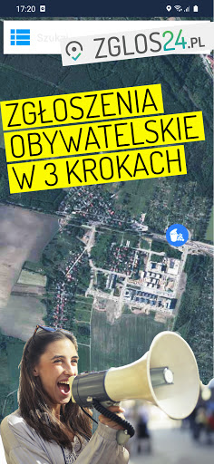 Android application ZGLOS24 screenshort
