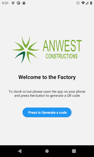 ANWEST Code Generator Screen 2