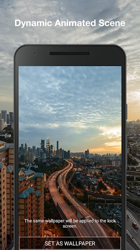 City Live Wallpaper Screen 2