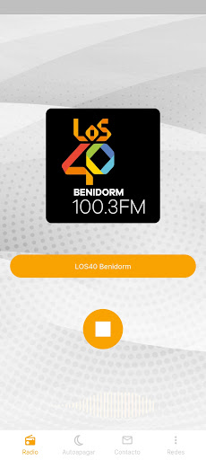 Android application LOS40 Benidorm screenshort