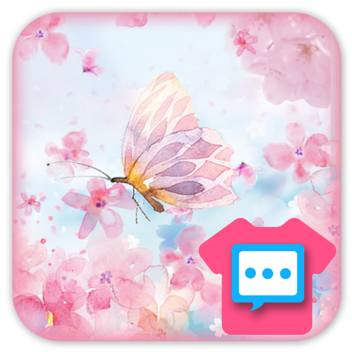 Blooming cherry blossoms skin Laai af op Windows