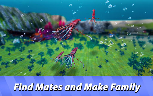 Ocean Squid Simulator - dive into animal survival