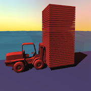 Stack Colors Forklift  Icon