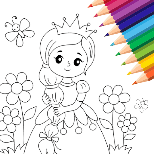 Coloring Book: Tap & Paint
