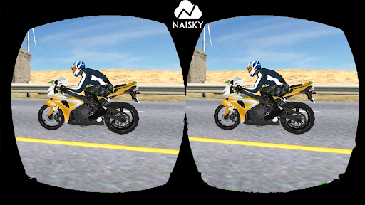 VR Traffic Bike Racer 360 Screen 2