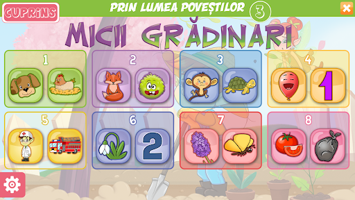 Android application Micii gradinari screenshort