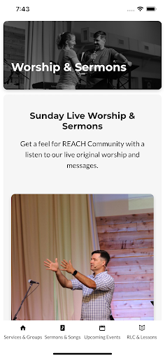 Reach Community Screen 2