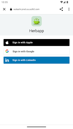 Herbapp Screen 3