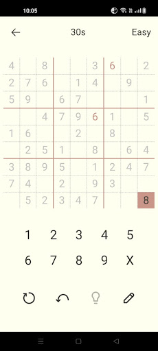 Sudoku Screen 2