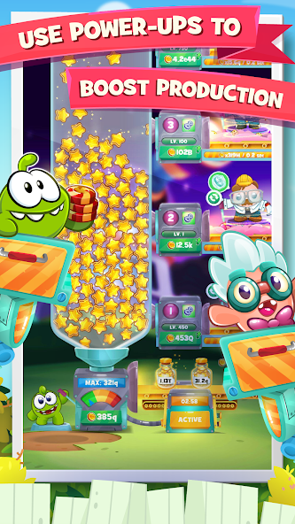 Om Nom Idle Candy 0.21.1 APK + Mod (Unlimited money) untuk android