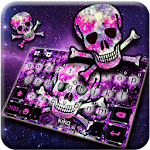 Galaxy Skull Keyboard Theme Apk