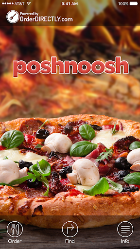 Android application Posh Noosh Hendon Central screenshort