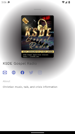 KSDE GOSPEL RADIO Screen 3