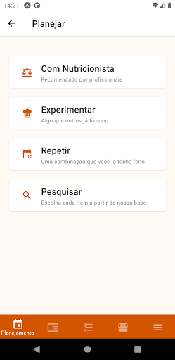 caseira.app: cardápio semanal Screen 2