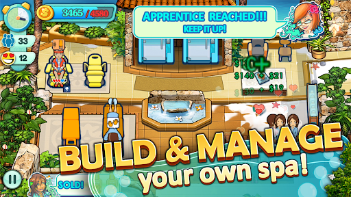 Android application Sally's Spa: Beauty Salon Game screenshort