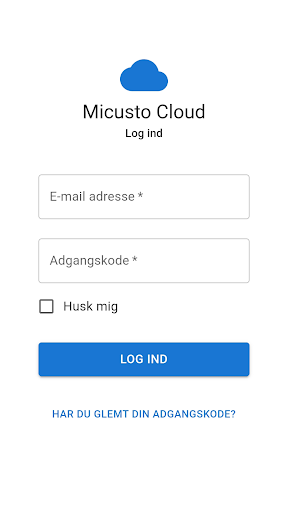 Android application Micusto Cloud screenshort