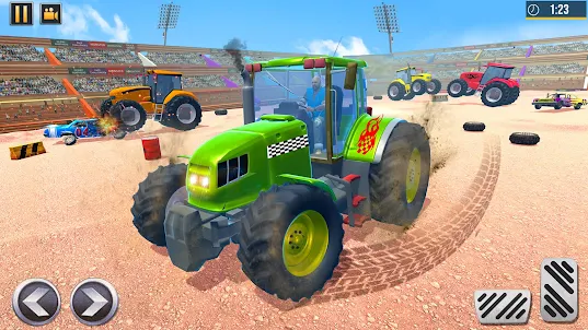Tractor Demolition Derby Games