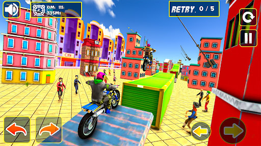Stunt Bike Race GT Racing Game Screen 2