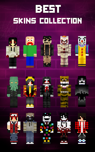 Android application Horror Skins screenshort