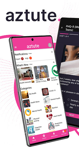 Android application Aztute Public Health screenshort