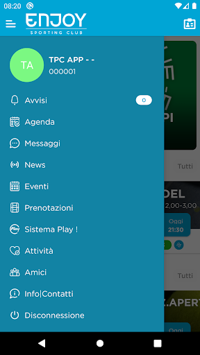 Enjoy Sporting Club Screen 2