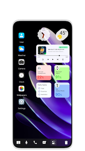 Mak Book OS 14 Launcher - Personalization - apps