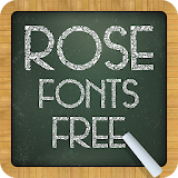 Rose Fonts Free icon