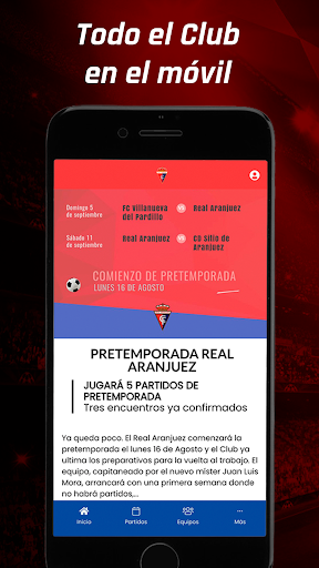 Android application Real Aranjuez CF screenshort