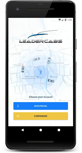 Android application LeaderCabs screenshort