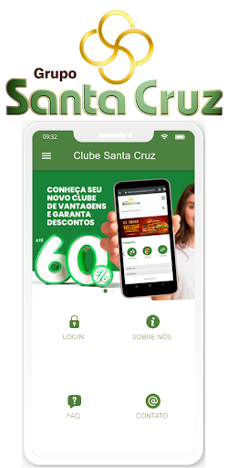 Android application Clube Santa Cruz screenshort