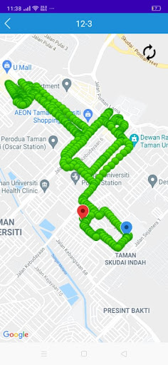Rayden tracker mobile Screen 2