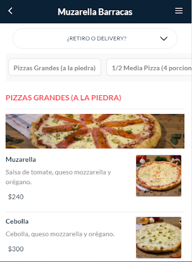 MUZARELLA Screen 2