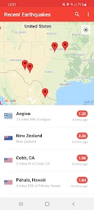 My Earthquake Alerts – Map 4
