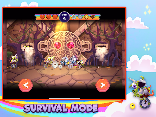 Unicorns on Unicycles