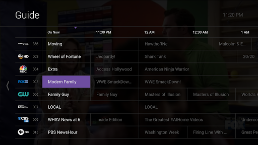 Screenshot of Glo Fiber TV