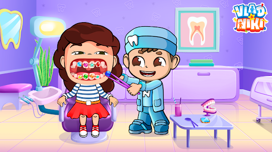 Vlad et Niki: Dentiste enfants