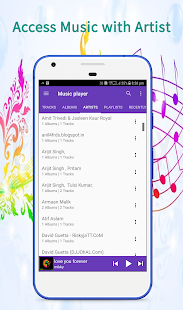 Music Player Tangkapan layar