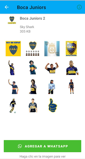 Sticker Divertido Boca Juniors Screen 3