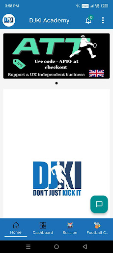 Android application DJKI Academy screenshort