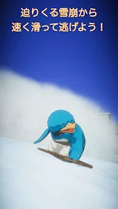 Penguin X-Run: Snowboarding