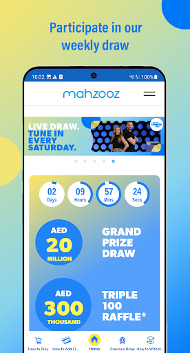 Mahzooz Screen 2