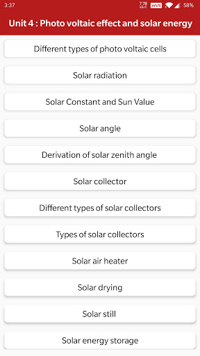Non Conventional Energy Screen 3
