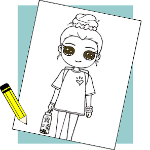 Captura 7 Cómo dibujar una chica linda android