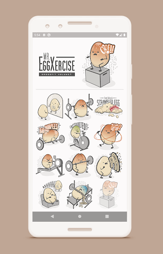 Mr. EggXercise Screen 3