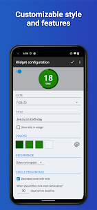 Countdown-Widget MOD APK (Premium freigeschaltet) 4