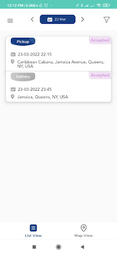 Android application TopChoice Delivery Services screenshort