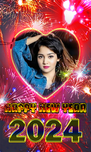 Happy New Year Photo Frame