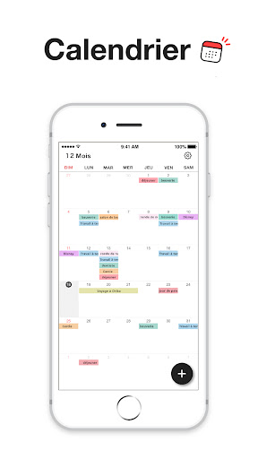 Aperçu de l'application